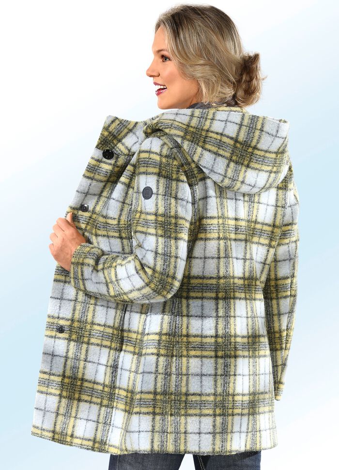 Jasje met trendy ruitpatroon 