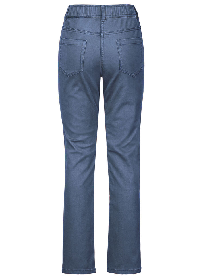 Broek met fonkelende strass steentjes JEANSBLAUW