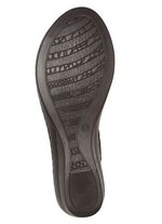 ELENA EDEN, zomerse damessandalen, breedte G, van leer 