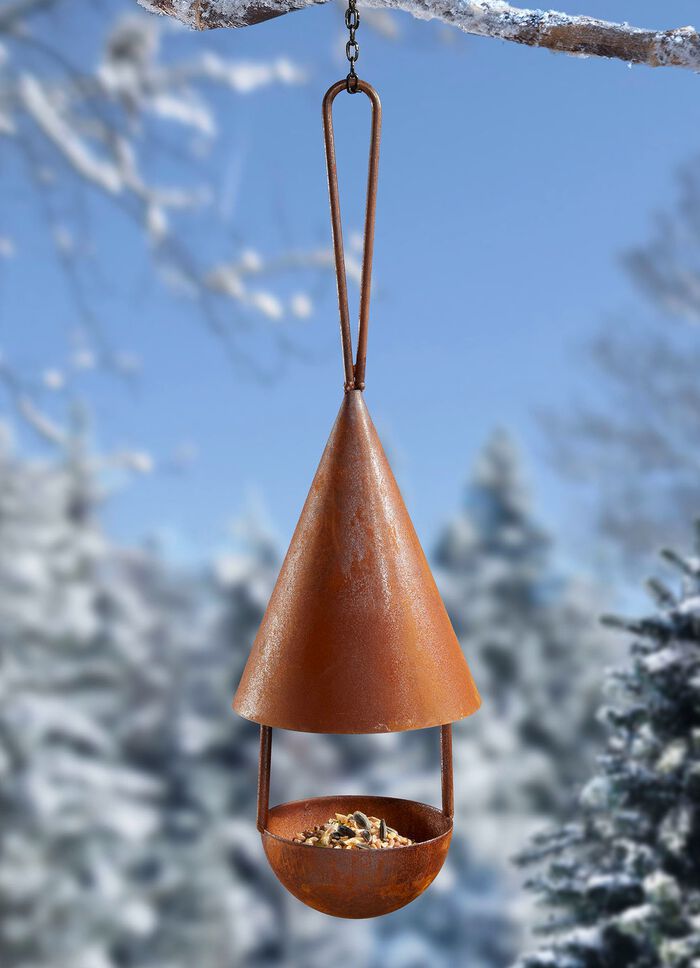 Verroeste metalen toevoer BRUIN