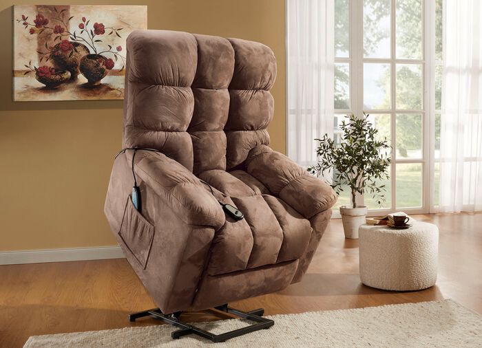 Ontspanningsstoel met opstahulp, massage- en warmtefunctie 