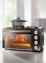 Kleine keuken 2-in-1: kookplaat en oven 