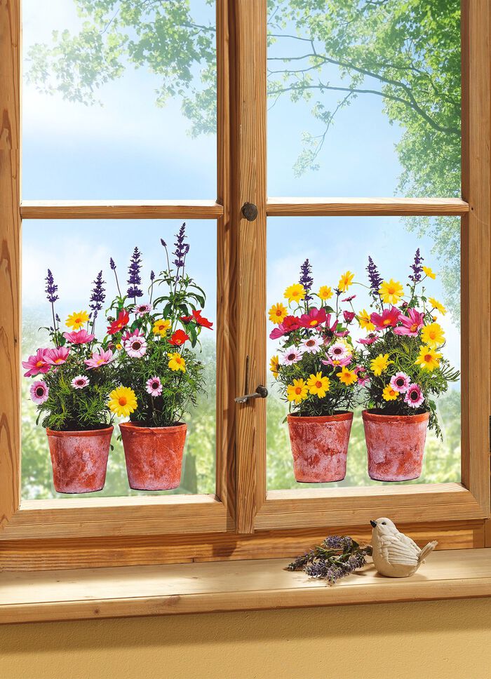 Decoratieve stickers, 2-delig 