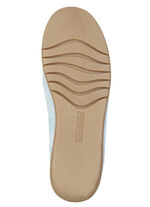 Waldläufer, comfortabele damespantoffels, breedte H, met uitneembaar voetbed BLEU