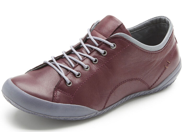 Andrea Conti veterschoen met contrasterende rand BORDEAUX