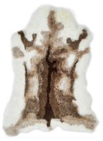 Pluizig bont vloerkleed 