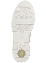 Enkellaarsjes met vetersluiting van Dragonfly BEIGE