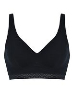 Naturana 2-pack bh met decoratieve elastische band 