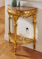 Console met marmeren conglomeraat blad 