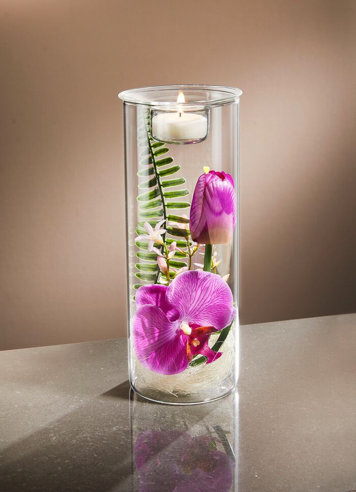 Cilindrische theelichthouder 