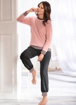 Vrijetijdspak met gestreepte tailleband 