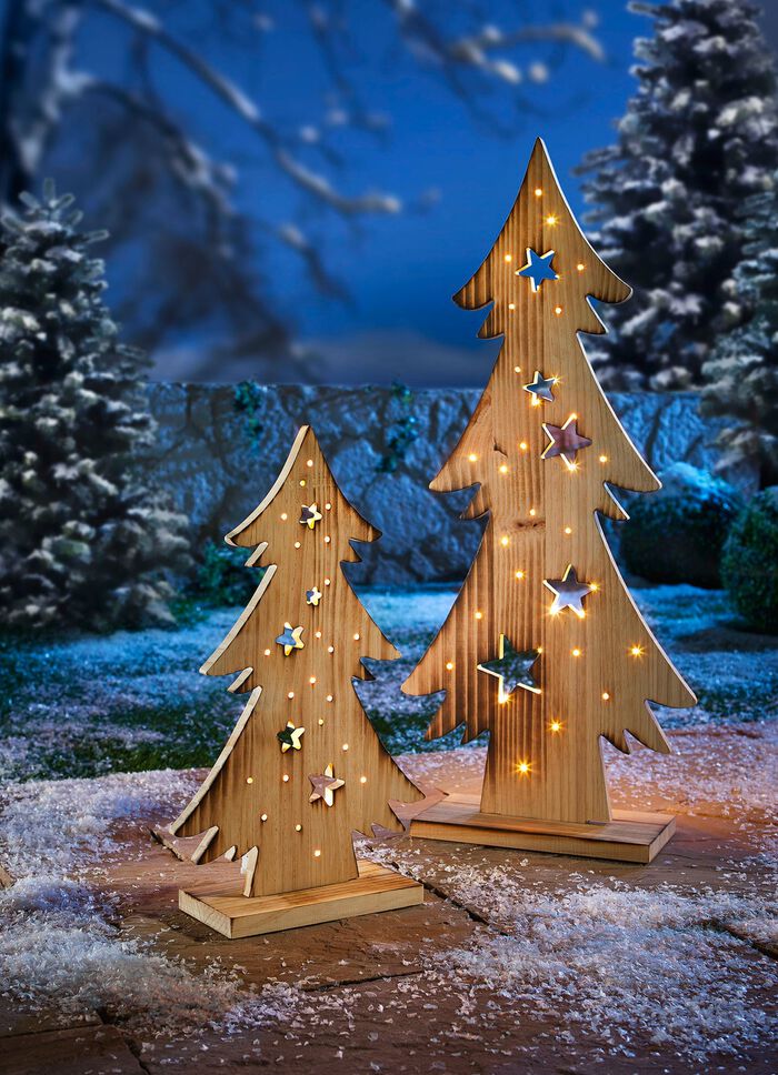 LED-spar gemaakt van grenenhout 