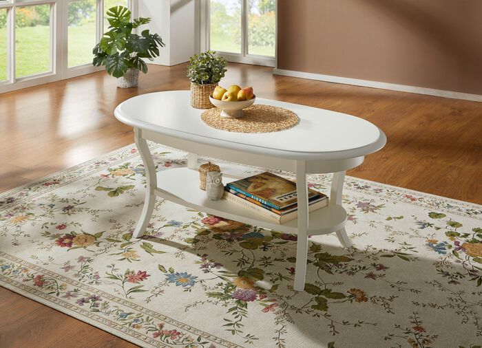 Salontafel met plank 