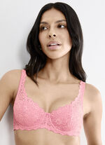 Triumph Amourette beugelbeha met elastische kant FLAMINGO