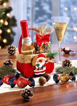 Kerstzakjes met zoete vulling en secco 