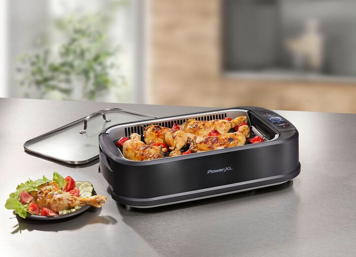 Power XL Rookloze Grill 2-in-1 binnengrill 