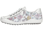 Remonte sneakers met veters ZILVER-BONT