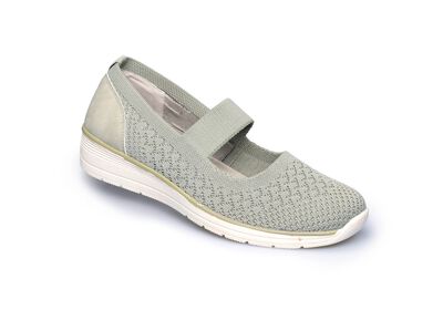 Comfortabele ballerina met zachte zool 