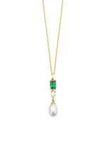 Delicate verfijning &ndash; hanger met parel- en kristalglans 