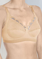 Laurina-tweepack bh's met op kleur afgestemde elastische kant 