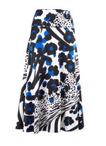 Rok met een flatterende, brede pas 