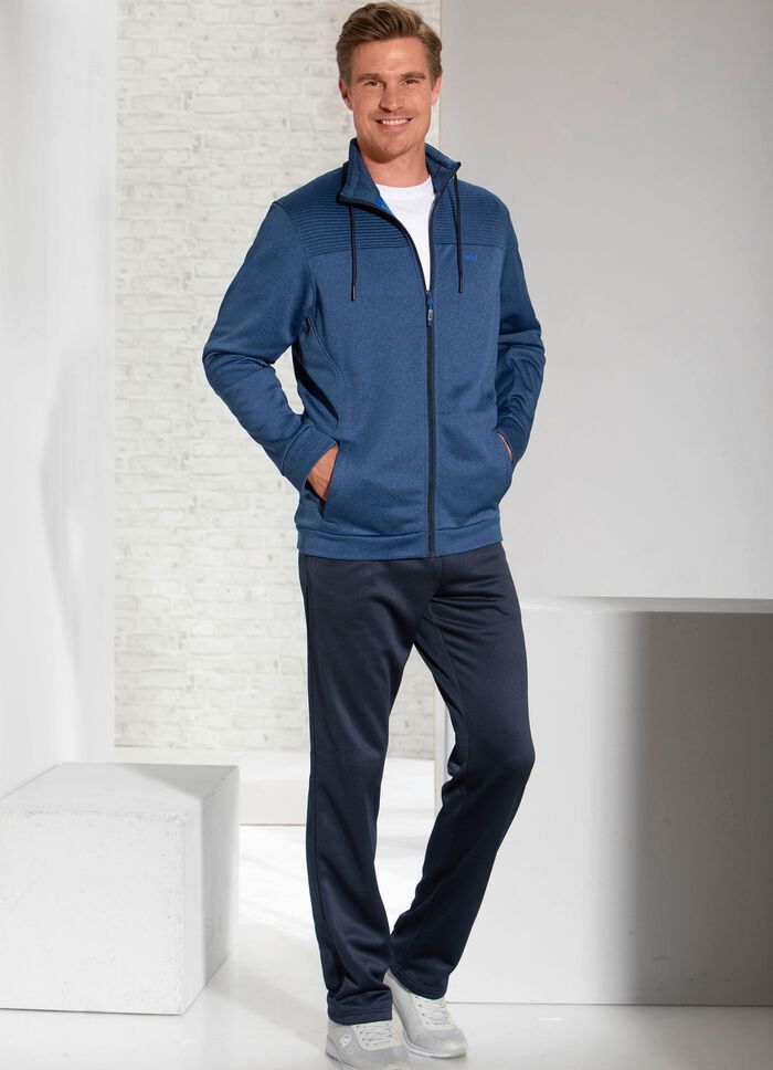 Vrijetijdspak van &ldquo;LPO&rdquo; in 2 kleuren DONKER KONINGSBLAUW GEVLEKT