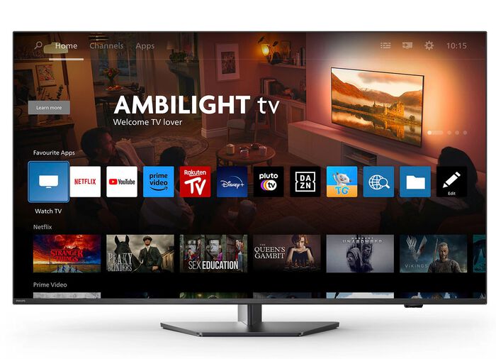 Philips The One 4K Ultra HD Ambilight LED-tv ANTRACIET