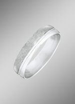 Schitterende trouwring in witgoud 