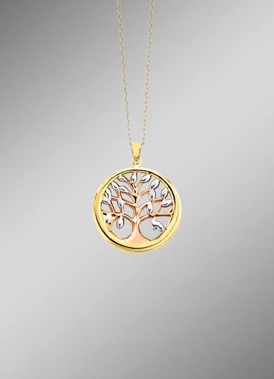 Levensboom hanger in driekleur 