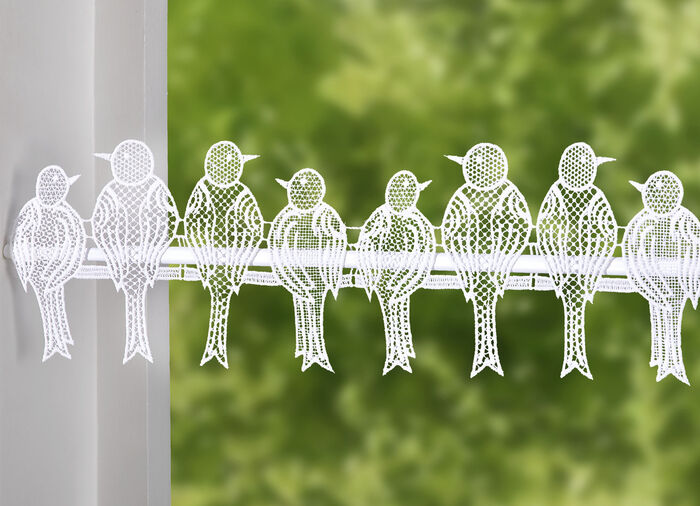 Paaldecoratie mussen met paaldoorgang 