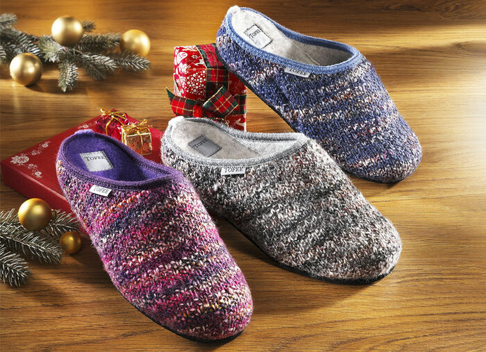 Pantoffels in verschillende kleuren 