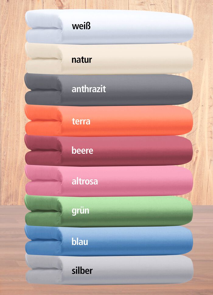 Fijne single jersey hoeslakens 