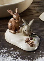 Konijntje in de sneeuw GROEN-BRUIN