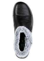 ELENA EDEN, gevoerde dameslaarzen, winterschoenen, breedte G, met uitneembaar voetbed ZWART