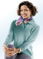 Trui met scheerwol JADEGROEN