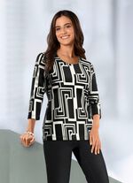 Shirt met 3/4-mouwen 