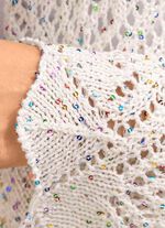 Paillettengaren vestje 