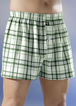 Vierpack geruite boxershorts 