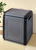 Tuinbakken van robuust polypropyleen GRIJS