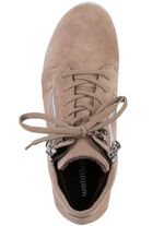 Waldl&auml;ufer veterlaarsje met glittersteentjes aan de zijkant ZANDBEIGE