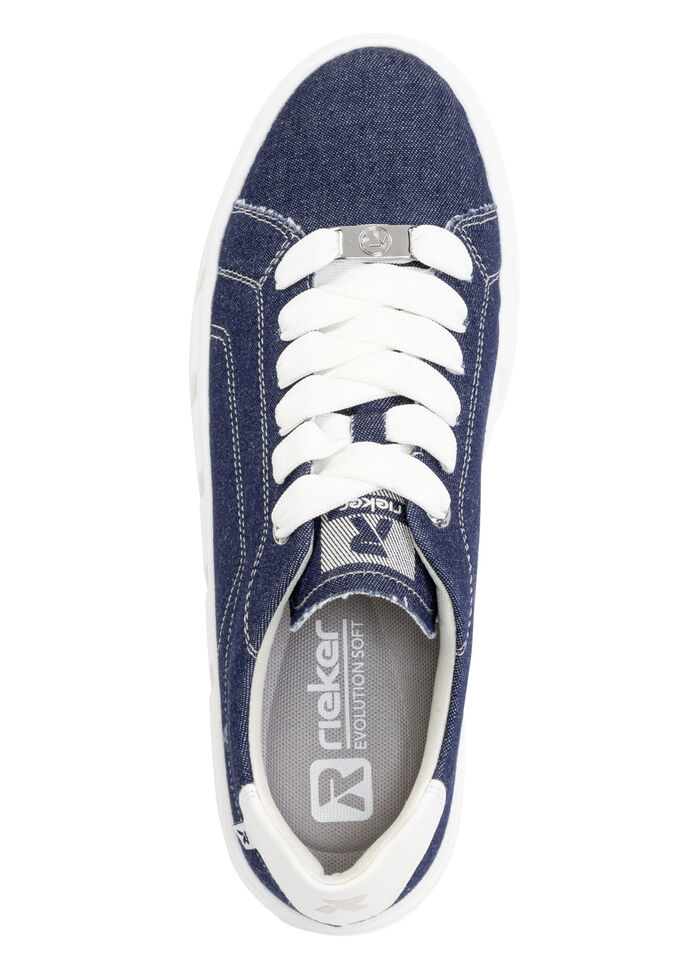 Sneakers met synthetische afwerking JEANS-WIT