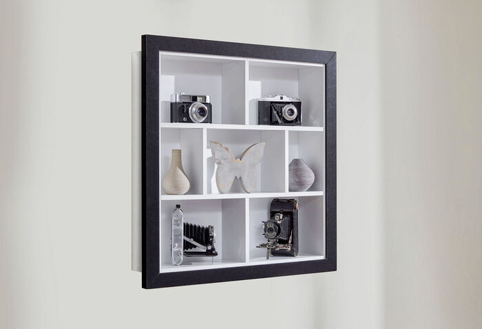 Individuele wandplanken ZWART-WIT
