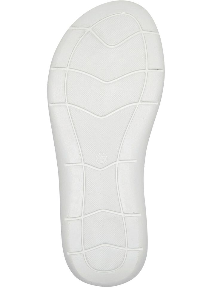 ELENA EDEN sandaal van gekleurd rundnappaleer TAUPE