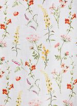 Decoratieve sjaal met lentebloemmotief 