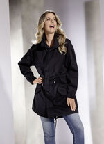 Korte jas met een casual snit 