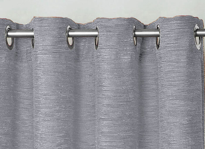 Raamdecoratie gemaakt van zware thermische chenille kwaliteit ROSÉ