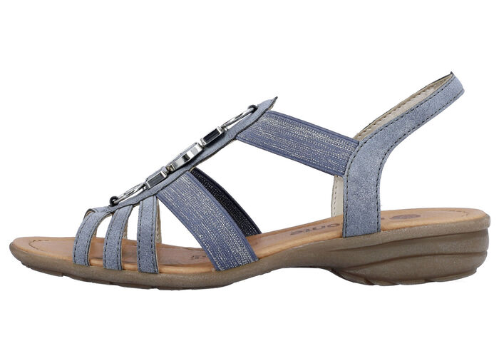 Remonte sandalen met bandjes en metalen sieraden JEANS