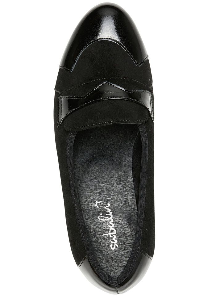 ELENA EDEN pumps met decoratieve sluiting ZWART