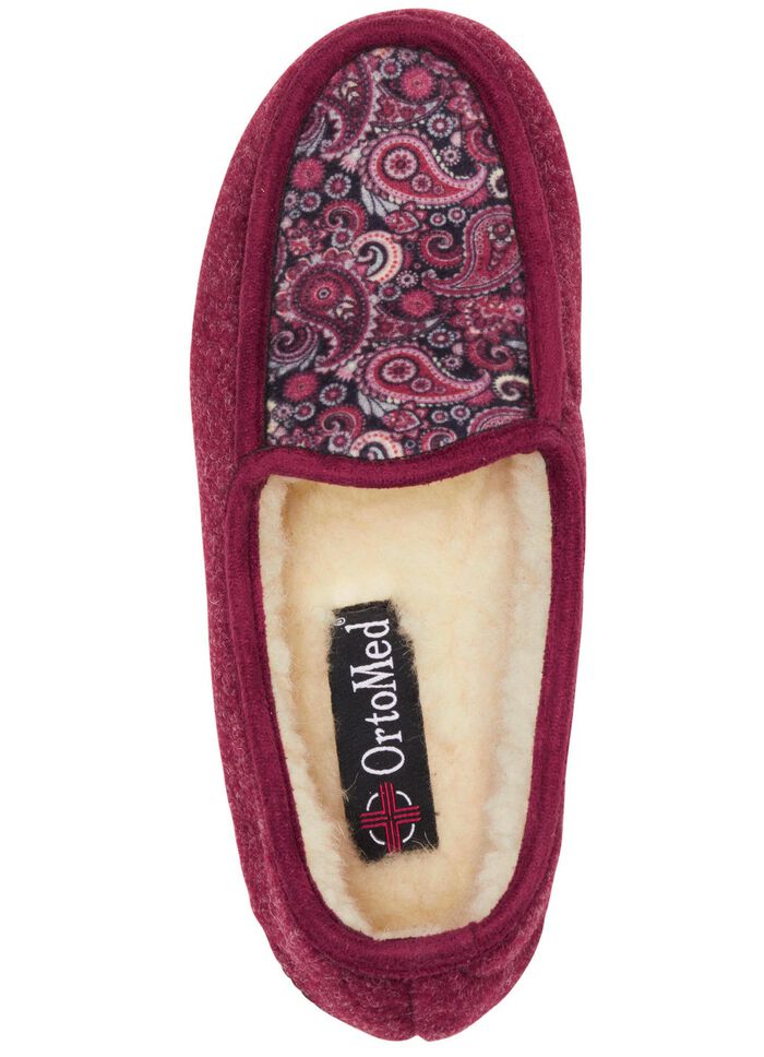 Pantoffels met scheerwolvoering BORDEAUX