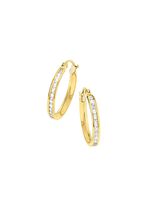 Oorringen zilver 925/- 